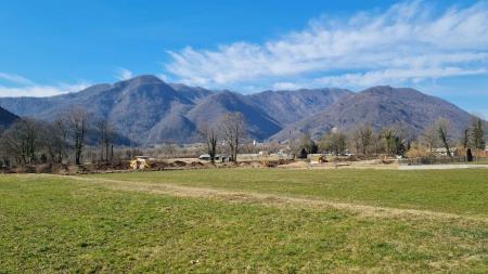 Obvoznica Tolmin_nasipanje trase (4)